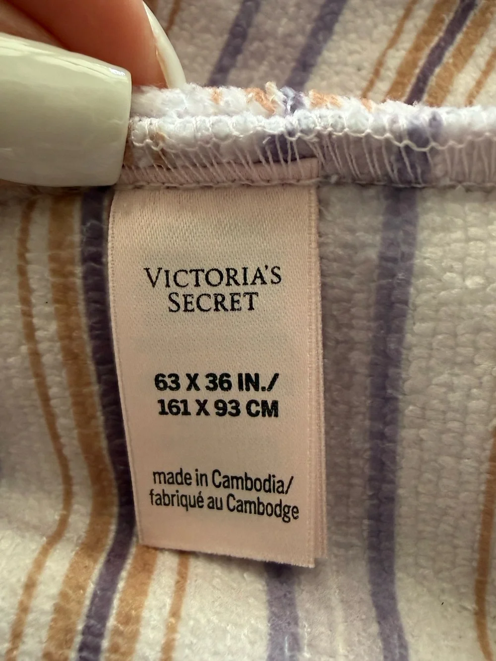 Victoria’s Secret Boho Floral Packable Backpack Beach Towel